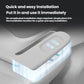 Gray silicone window lift control pad on car door panel, quick-fit design