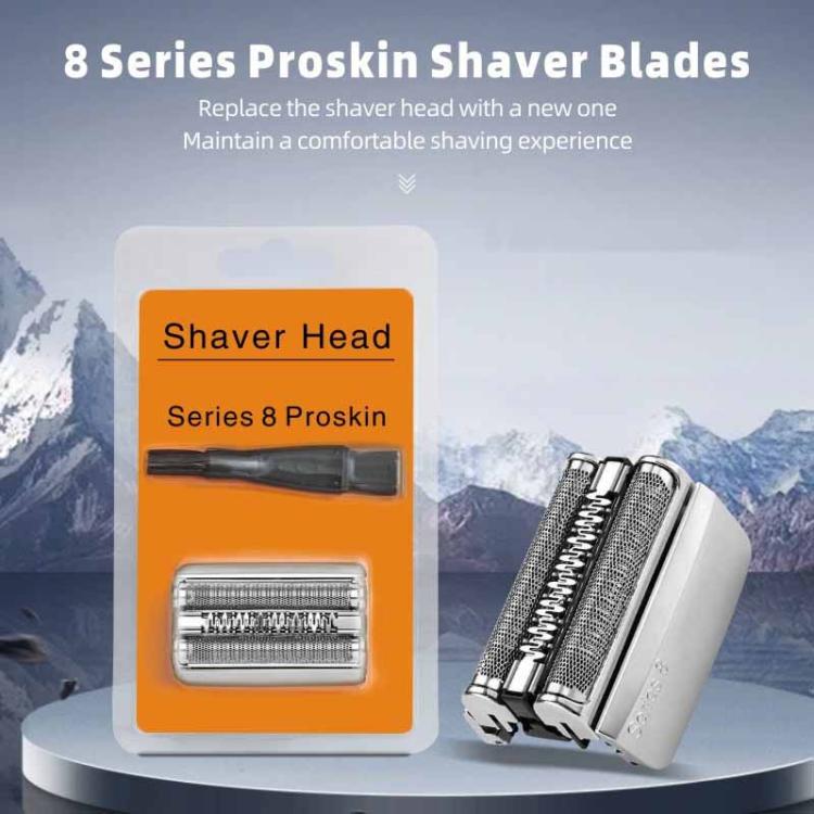 Replacement Shaver Head For Braun Series 8 Shavers 8325S / 8340S / 8350S / 8360CC, 83M