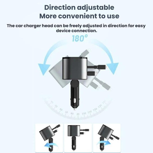 PD30W Car Fast Charging Cigarette Lighter Adapter Charger