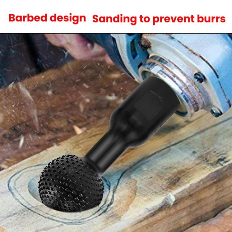Angle Grinder Spherical Grinding Head Spherical Wood Groove Carving Knife, 20mm, 25mm, 30mm