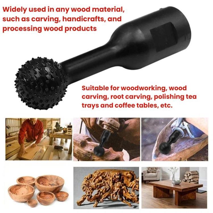 Angle Grinder Spherical Grinding Head Spherical Wood Groove Carving Knife, 20mm, 25mm, 30mm