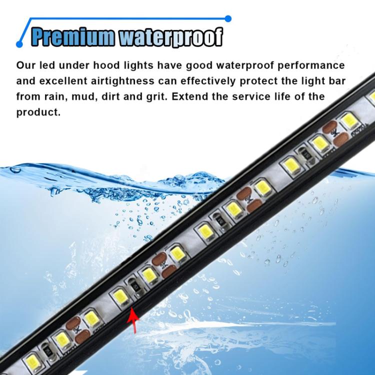 Automatic Switch Control For Car Hood Inspection Lights Strips