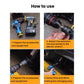 Labor-Saving Jack Socket For Electric Wrench Auxiliary Tire Removal Tool, Labor-Saving Jack Socket