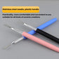 Clay sculpting texture tools set with stainless steel needle heads and plastic handles