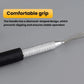 Pottery texture brush with diamond-shaped grip and stainless steel needle bundle head
