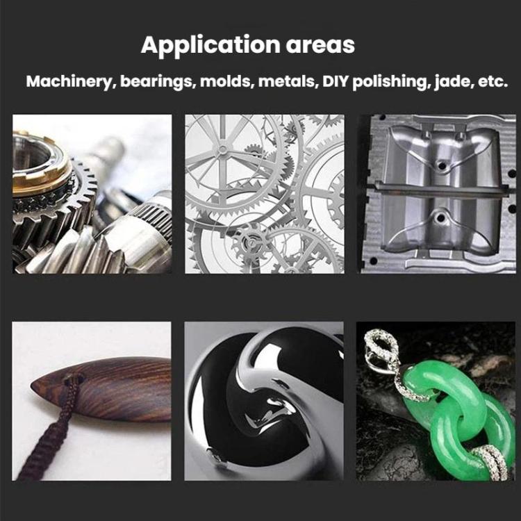 Assorted mounted sanding and polishing grinding heads for metal and DIY polishing work