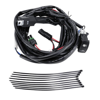 UTV Cooling Waterproof Fan Harness Switch Kit