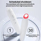 Infrared anti-itch pen with a red heating tip and side control buttons