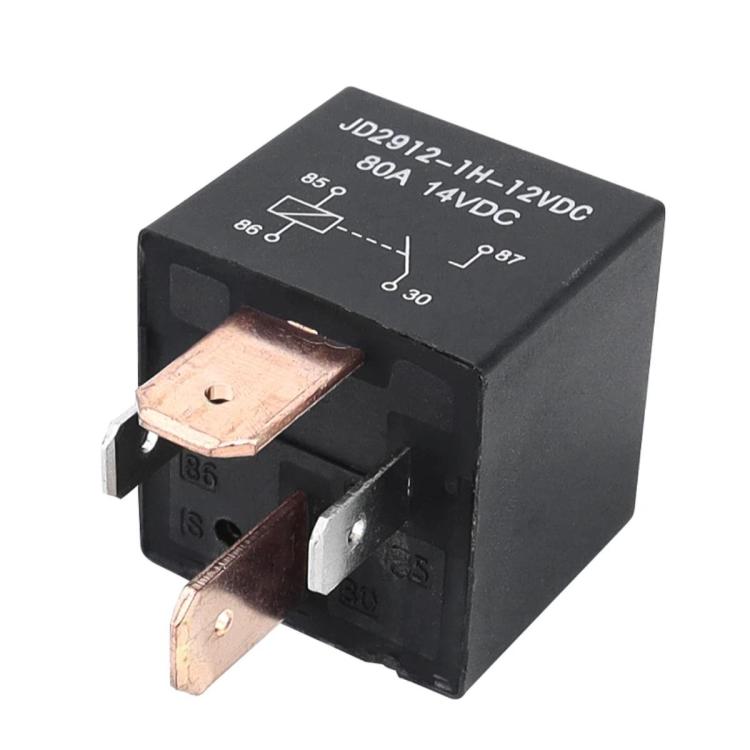 12V/80A Motorcycle 6-Way Waterproof Fuse Box with Starter Relay