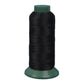 Nylon sewing thread spool, black 420D3 weight, household craft use