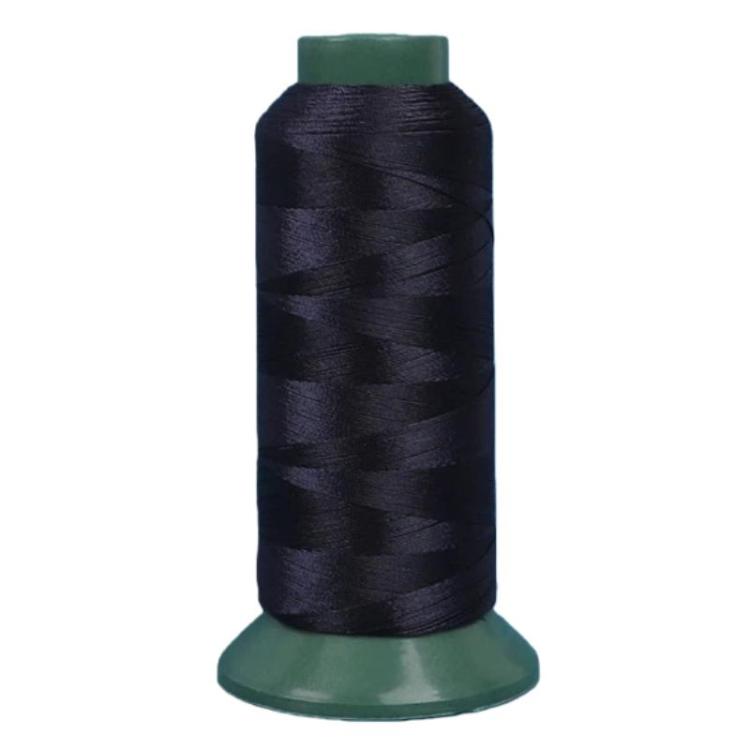 Nylon sewing thread spool, dark navy 210D3 weight, household craft use