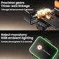 Wireless charger mount with three-axis linkage and green RGB ambient light