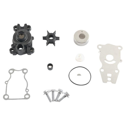 Water pump impeller repair kit parts: impeller, casing, gaskets, screws, washers