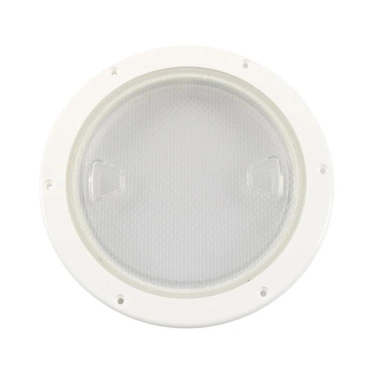Yacht/Marine Nylon Round Transparent Deck Cover, 4 inch, 6 inch, 8 inch, 4 inch With Screws, 6 inch With Screws, 8 inch With Screws