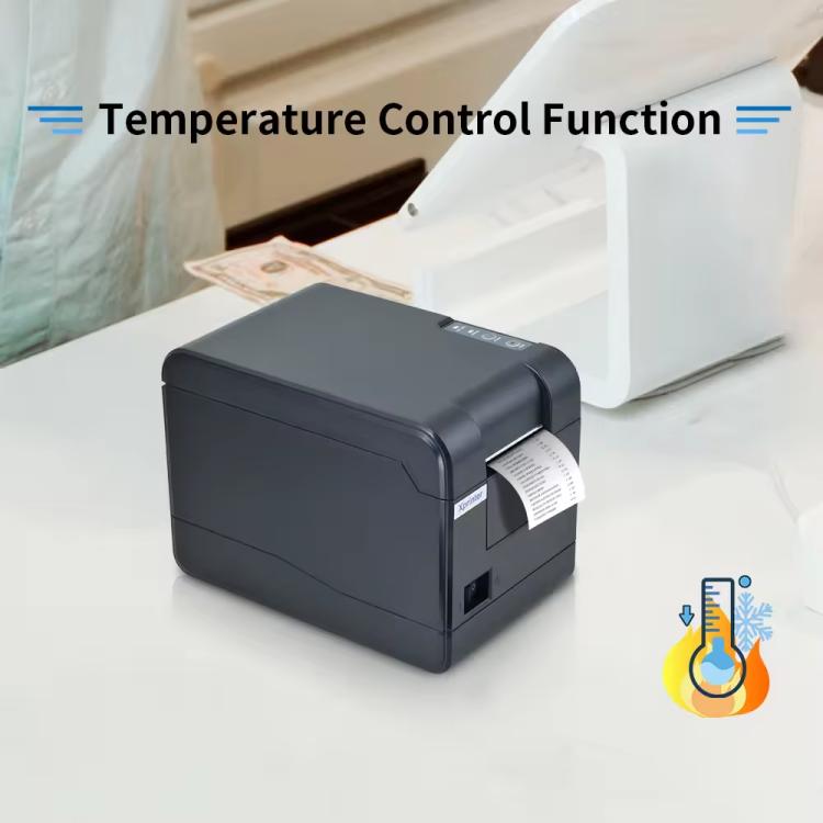 Xprinter XP-233B USB Thermal Barcode Printer For Adhesive Labels, 20-58mm Width, EU Plug, US Plug