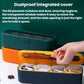Household 4-Grid Seasoning Box Kitchen Spice Storage Container