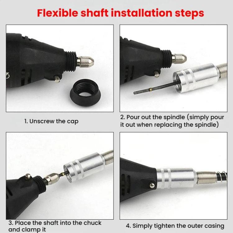 108cm Electric Grinder Engraver Extension Cable Flex Shaft Extension Cord, Extension Cable