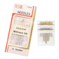 Gold-eye milliners hand sewing needles set, size 3/9, 10pcs, loose needles shown