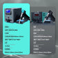 Side-by-side desoldering stations with blue LCD display and teal-handled gun