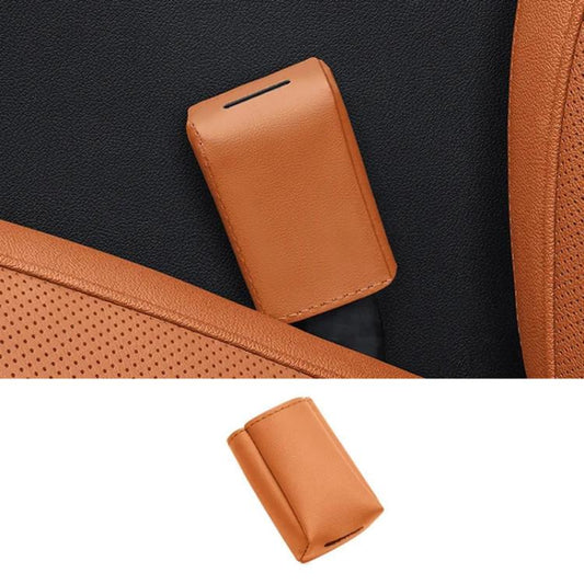 Universal Car Seat Belt Buckle Protector Leather Seat Belt Fastener Cover