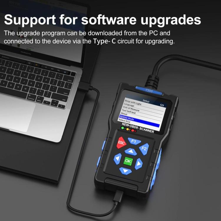 OBD2 Car Diagnostic Tool Battery Fault Scanner