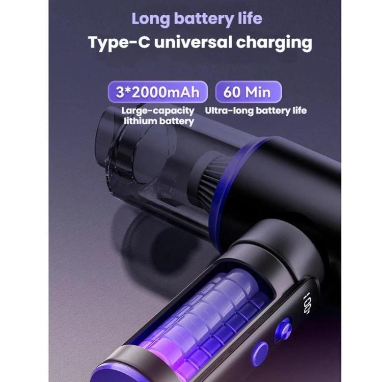 Mini Car Blower Handheld Cordless Vacuum Cleaner