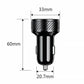Car Cigarette Lighter LED Indicator USB Charger With Switch