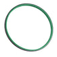 Round green sealing ring with black outer edge replacement part
