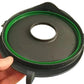 Sealing ring and lid base with water droplets, dark gray and green trim