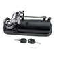 Rear hatch handle assembly with lock mechanism and included keys