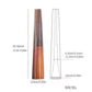 V-Notch Solid Wood Portable Cigarette Holder Smoking Pipe Mini Cigar Mouthpiece