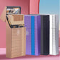 Elegant Vertical Stripe Cigarette Case 20-Count Moisture-Proof Slim Cigarette Holder