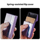 Elegant Vertical Stripe Cigarette Case 20-Count Moisture-Proof Slim Cigarette Holder