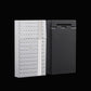 Elegant Vertical Stripe Cigarette Case 20-Count Moisture-Proof Slim Cigarette Holder