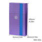 Elegant Vertical Stripe Cigarette Case 20-Count Moisture-Proof Slim Cigarette Holder