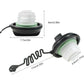 Fuel tank cap assembly with green gasket, white insert, and lanyard