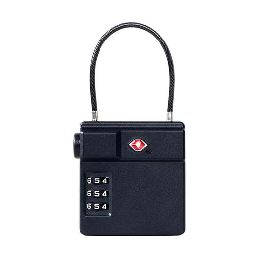 TSA Combination Luggage Lock AirTag-Compatible Lock, Without Locator, With Locator