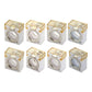 Set of ceramic cartridge fuses from 50A to 300A, each rated 58V