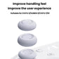 Light grey anti-slip joystick cap with textured grip, designed for controller tops
