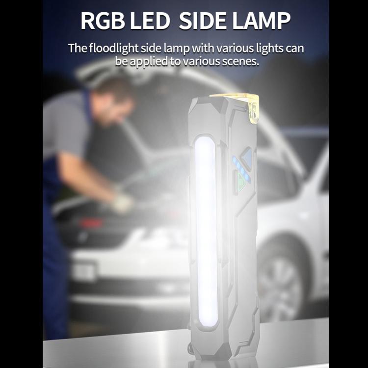 RGB Color-Changing Multi-Functional EDC Flashlight With Magnet