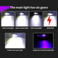 RGB Color-Changing Multi-Functional EDC Flashlight With Magnet