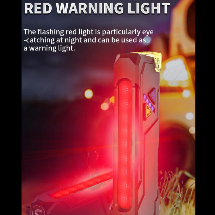 RGB Color-Changing Multi-Functional EDC Flashlight With Magnet