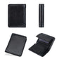 Baellerry D3112 Leather Men Short Wallet Vintage Tri-Fold Multi-Card Holder