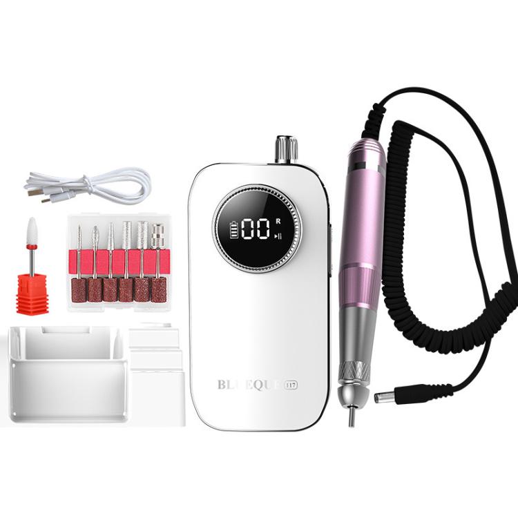 BLUEQUE BQ-117 Hollow Cup Nail File Remover High Power Nail Care Tool