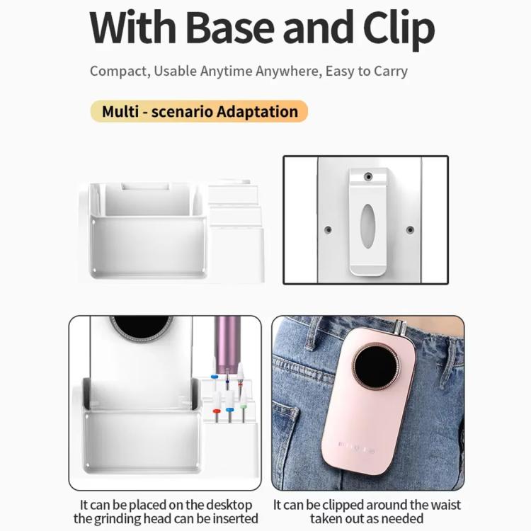 BLUEQUE BQ-117 Hollow Cup Nail File Remover High Power Nail Care Tool