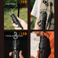 Portable mosquito repellent heater with hook attachment and handheld use