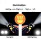 SB-5032E Outdoor Multi-Functional Flashlight Emergency Alarm Torch With Radio