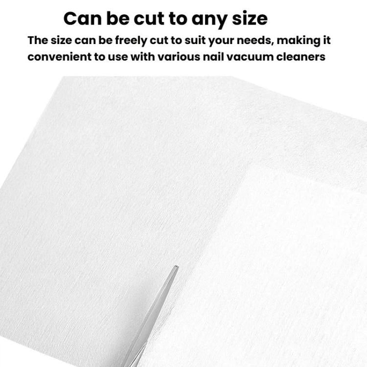 BLUEQUE 30pcs /Pack Nail Dust Vacuum Filter Cloth Disposable Replacement Dust Cleaning Filter Pad