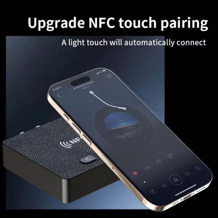 D11 Car Bluetooth 6.0 Audio Adapter NFC Bluetooth Receiver, D11