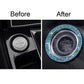Car One-Touch Start Diamond-Embellished Trim Ring Sticker